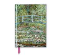 Claude Monet Foiled Journal: Bridge over a Pond of Water Lilies
