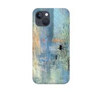 Claude Monet, custodia trasparente per Apple iPhone, stampata in Francia, stampa Soleil Levant (iPhone 15)