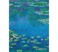 Claude Monet Daily Planner 2026: Water Lilies Painting | Artistic French Impressionism Art Flower Organizer
