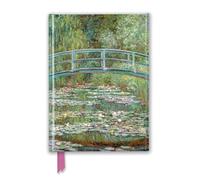Claude Monet Foiled Journal: Bridge over a Pond of Water Lilies