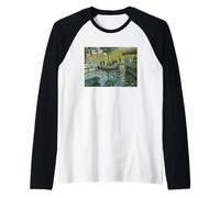 Claude Monet La Grenouillere Maglia con Maniche Raglan