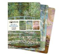 Claude Monet Set of Standard Notebooks