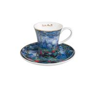 Claude Monet Tazza per Espresso Con Ut Ninfee Salice 100ml GOEBEL Porcellana