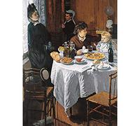 Claude Monet The Luncheon Extra Large Wall Art Print Premium Canvas Mural Parete