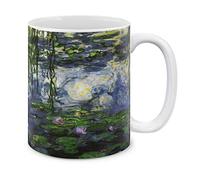 Claude Monet Water Lilies Tazza Da Caffè Con Manico Tazza In Ceramica Tazze 330Ml Per Bevande Succo Tè