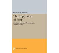 Claudia J. Brodsky The Imposition of Form (Tascabile) Princeton Legacy Library