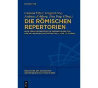 Claudia Märtl Die römischen Repertorien (Copertina rigida)