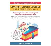 Claudia Orea My Daily Spanish Spanish (Tascabile) Easy Spanish Beginner Stories