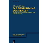 Claudia Wirsing Die Begründung des Realen (Copertina rigida)
