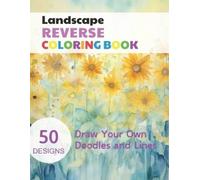 Claudie Simonis Landscape Reverse Coloring Book (Tascabile)
