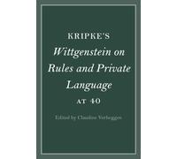 Claudine Verheg Kripke's Wittgenstein on Rules and Private La (Copertina rigida)