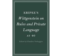Claudine Verheg Kripke's Wittgenstein on Rules and Private Language (Tascabile)