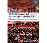Claudio Abbado( Direttore), Lucerne Festival Orchestra - Bruckner Sinfonia N.7 - Beethoven Concerto Per Pianoforte No.3 (Dvd)