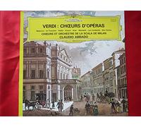 CLAUDIO ABBADO/SCALA DE MILAN choeurs d'opéras VERDI LP 1975 DG