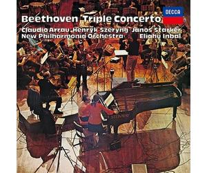 Claudio Arau Henrik Schelling János Starker Beethoven Triple Concerto; Brahms Do