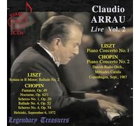 Franz Liszt Claudio Arrau: Live - Volume 2 (CD) Album