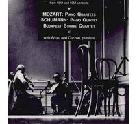 Claudio Arrau - Piano Quartets (K 478, 493), Piano Quintet E-flat, Op. 44 (Washington 1951 & 1944)