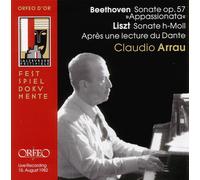 Claudio Arrau Sonata Op. 57/sonata in F Minor (Arrau) (CD) Album