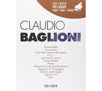 Claudio Baglioni - RICORDI POP LIBRARY - CANTO - PIANOFORTE - CHITARRA