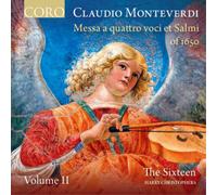Claudio Montever Monteverdi: Messa a Quattro Voci Et Salmi of 1650 - Volume (CD)