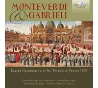 Claudio Monteverd Monteverdi & Gabrieli: Easter Celebration at St. Mark's.. (CD)