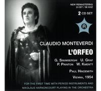 Claudio Monteverdi Claudio Monteverdi: L'Orfeo (CD) Album