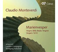 Claudio Monteverdi Claudio Monteverdi: Vespers 1610 (CD) Album