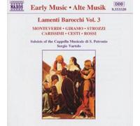 Claudio Monteverdi Lamenti Barocchi Vol. 3 (CD) Album