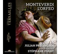Audio Cd Julian Pregardien / Stephane Fuget / Les Epopees - Monteverdi: L'orfeo