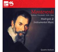 Claudio Monteverdi Monteverdi: Madrigals & Instrumental Music (CD) Album