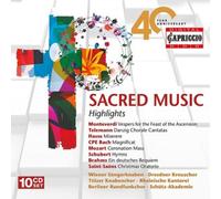 Claudio Monteverdi Scared Music: Highlights: 40th Year Anniversary (CD) Box Set
