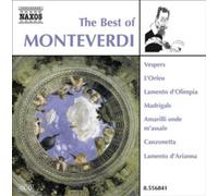 Claudio Monteverdi The Best of Monteverdi (CD) Album