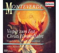 CLAUDIO MONTEVERDI Vesper Zum Fest Christi Himmelfahrt (CD)