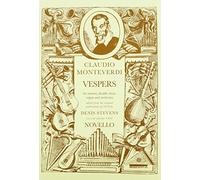 Claudio Monteverdi Vespers (Sheet Music)
