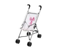 E_0002_S2425024 Reig Seggiolina per Bambole Reig Ombrelli Bianco Rosa Pois Gioca