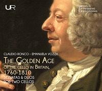 Claudio Ronco Claudio Ronco/Emanuela Vozza: The Golden Age of the Cello In. (CD)
