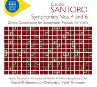 Claudio Santoro Claudio Santoro: Symphonies Nos. 4 and 6: Choro Concertante (CD)