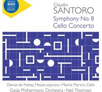 Claudio Santoro Claudio Santoro: Symphony No. 8/Cello Concerto (CD) Album