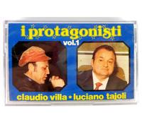 CLAUDIO VILLA E LUCIANO TAJOLI - I PROTAGONISTI VOL.1 - MUSICASSETTA - NUOVA