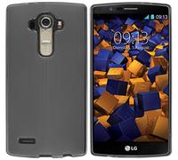 mumbi Custodia Compatibile con LG G4, Chiaro Nero