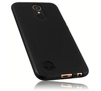 Mumbi Custodia compatibile con LG K10 (2017) Nero