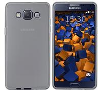 mumbi Custodia Compatibile con Samsung Galaxy A5(2015), Chiaro Nero