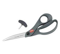 Clauss E-18091 00 - Forbici rivestite in titanio, 23 cm, colore: Grigio