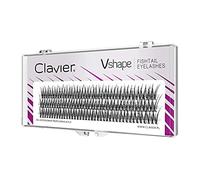 Clavier Clavier Fishtail C-Curl V-Shape Cluster Eyelashes per uso professionale per migliorare le prestazioni ad ogni utilizzo con misura o specifiche 14 mm