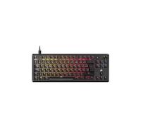Corsair K70 Core TKL RGB Tastiera da Gioco Meccanica senza Chiave - Interruttori Lineari MLX Red v2 Pre-Lubrificati - Doppio Strato di Attenuazione del Suono - Tappi chiave in ABS - AZERTY FR - Nero