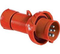 Spina Schneider industriale mobile 3X16A+TN 400V IP67 rossa PKX16M735