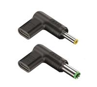 Clavija adattatore corrente NGS BUD-D USB-C 2 pezzi angolo retto per Dell