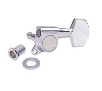 CLAVIJERO GUITARRA ELECTRICA/ACUSTICA - Gotoh (SGM 07) (Cromado) 6 En linea/ Lubri (Coat + Rock) Solid