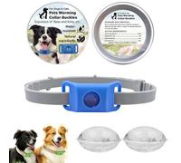 Clavya Tags for Dogs, Clavya Natural Collar for Dog, 100% Pure Natural Ingredients, Waterproof & Adjustable Collar for Small, Provides Long Lasting Protection for Rain, River, and Mud (Blue,1 Pcs)