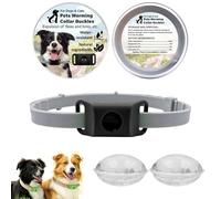 Clavya Tags for Dogs, Clavya Natural Collar for Dog, 100% Pure Natural Ingredients, Waterproof & Adjustable Collar for Small, Provides Long Lasting Protection for Rain, River, and Mud (Black,1 Pcs)